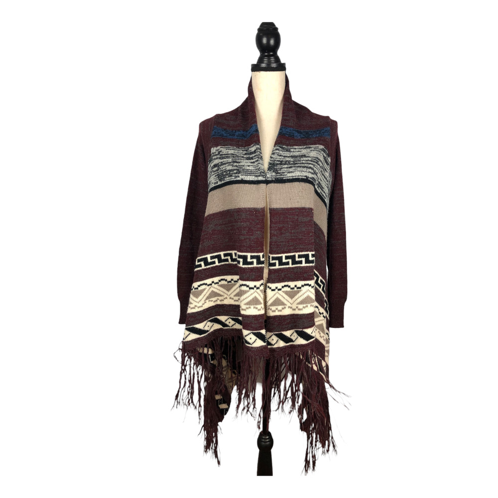 Another Story Southwestern Shawl Poncho     Size:  XS